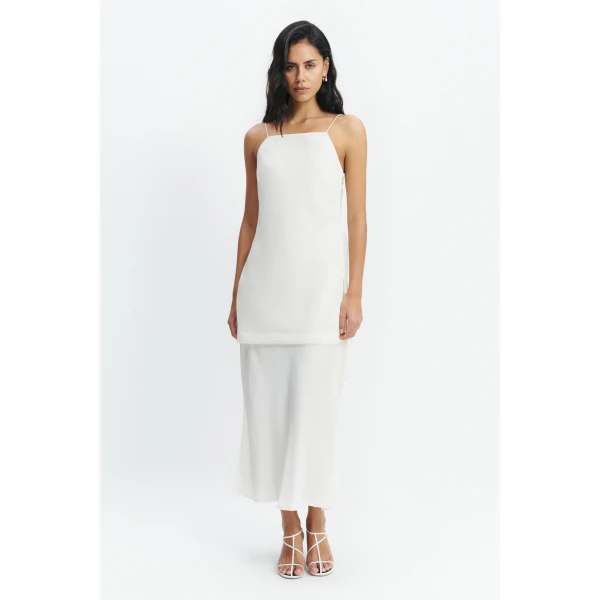 Aje Florence Maxi Dress in Ivory | Maxi Dresses | Luxury Shoes 