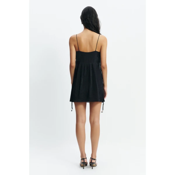 Aje Florence Mini Dress in Black | Mini Dresses | Luxury Shoes 