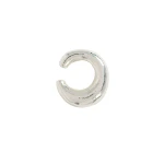 Aje Giada Thick Ear Cuff in Silver | Earrings | Luxury Shoes 