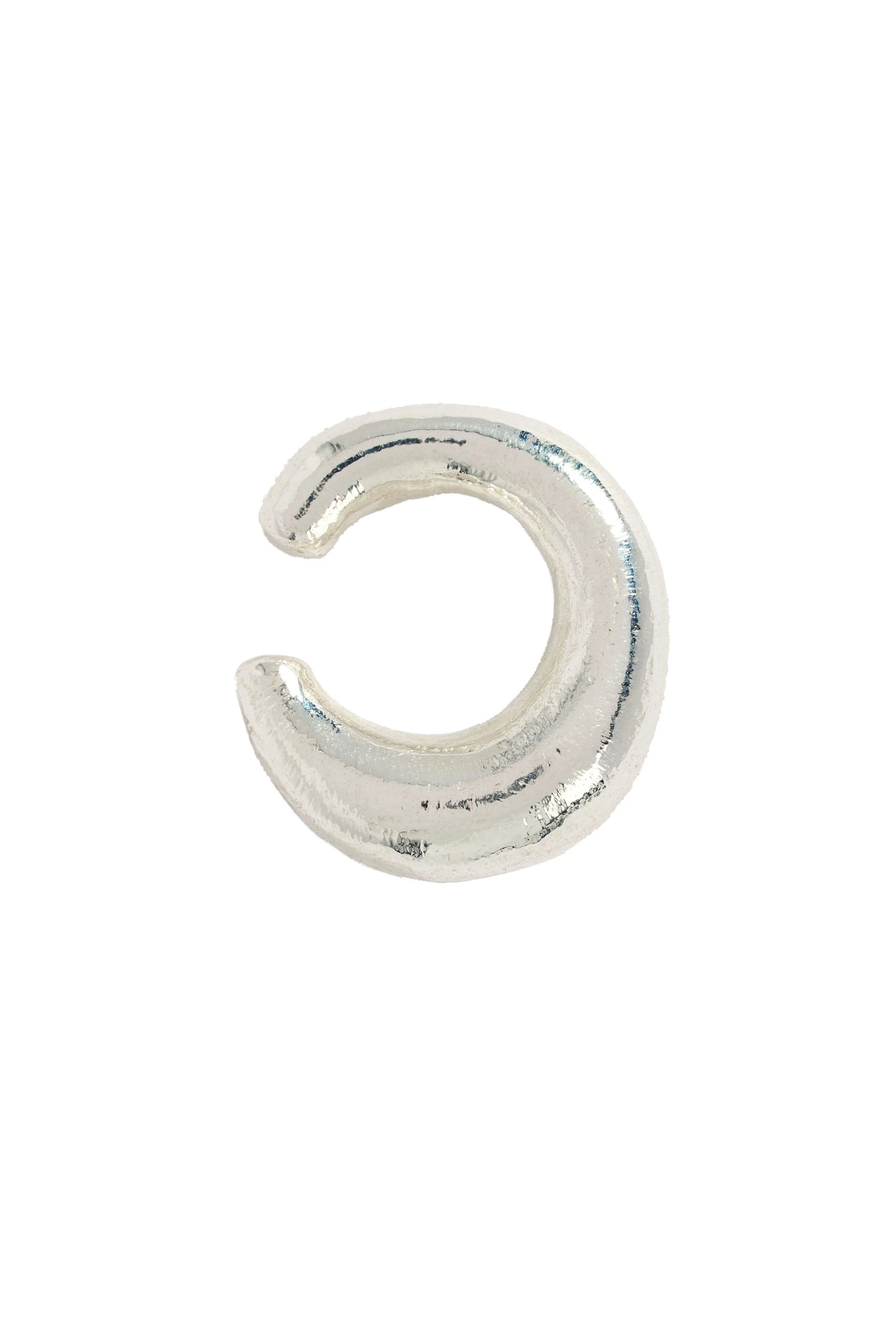 Aje Giada Thick Ear Cuff Silver Aje Giada Thick Ear Cuff in Silver | Earrings | Luxury Shoes