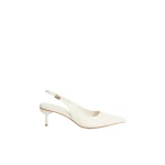 Aje Isadore Low Heel in Ivory | Heels | Luxury Shoes 