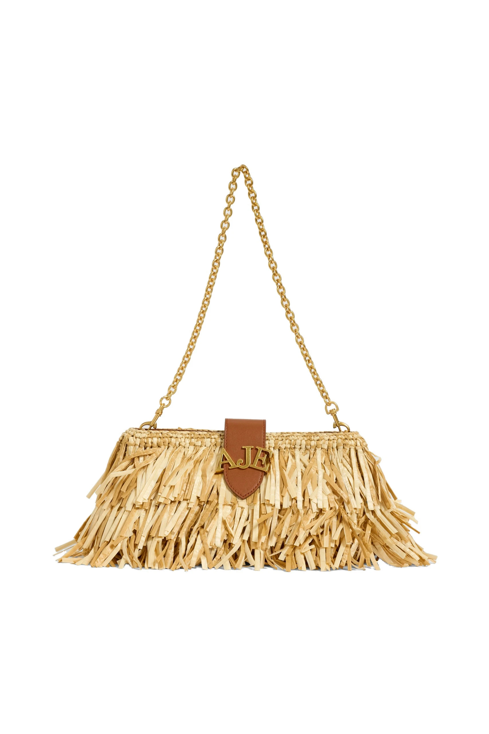 Aje Ischia Shoulder Bag Natural Aje Ischia Shoulder Bag in Natural | Shoulder & Crossbody Bags | Luxury Shoes
