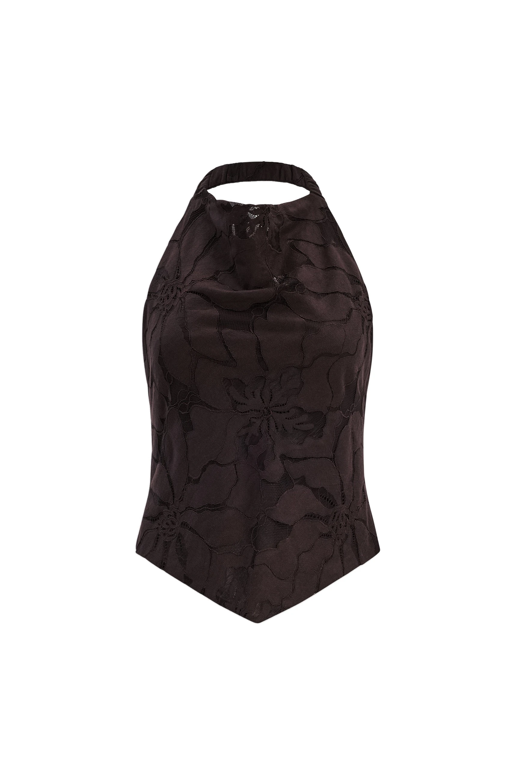 Aje Izzy Tie Back Top Chocolate Aje Izzy Tie Back Top in Chocolate | Tops | Luxury Shoes