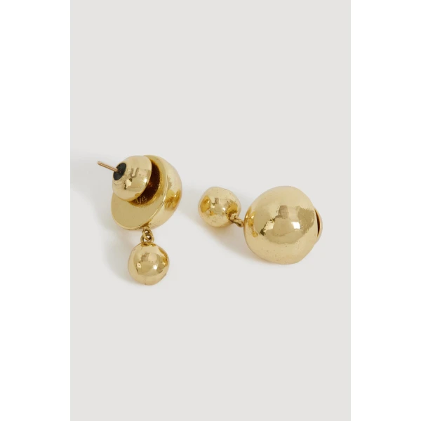 Aje Kasia Stud in Gold | Earrings | Luxury Shoes 