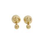 Aje Kasia Stud in Gold | Earrings | Luxury Shoes 