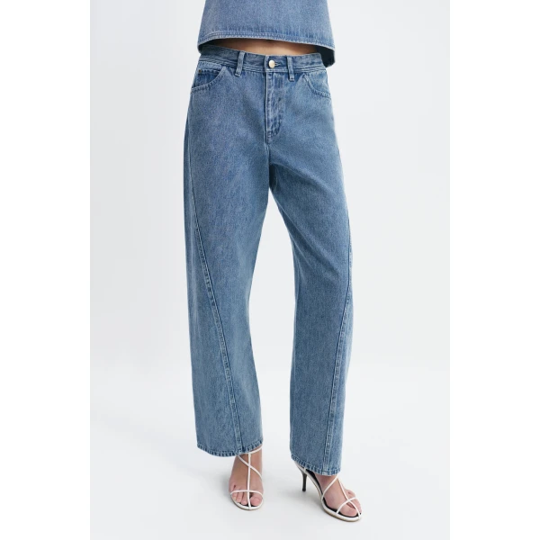 Aje Kendall Adjustable Jeans in Light Wash | Pants | Luxury Shoes 