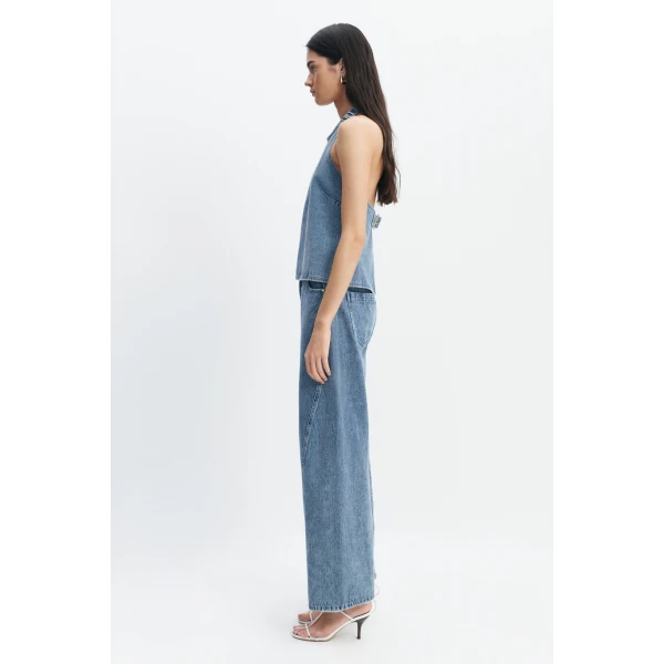Aje Kendall Adjustable Jeans in Light Wash | Pants | Luxury Shoes 