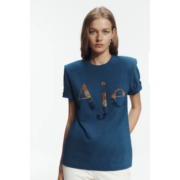 Stone Wash/Gold Ombre tops