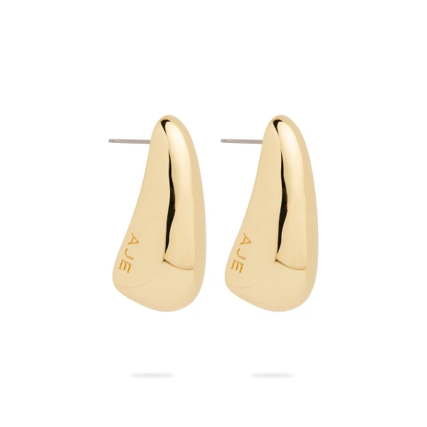 Aje Levels Earring in Gold | Earrings | Luxury Shoes 