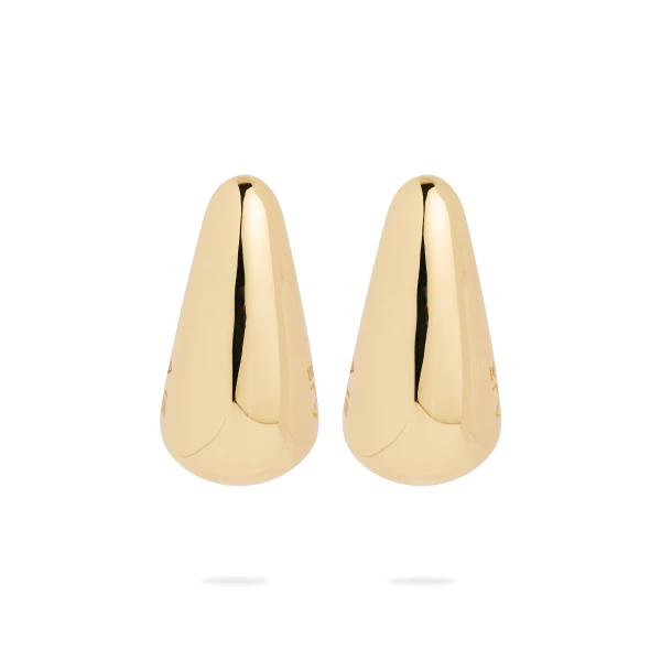 Aje Levels Earring in Gold | Earrings | Luxury Shoes 
