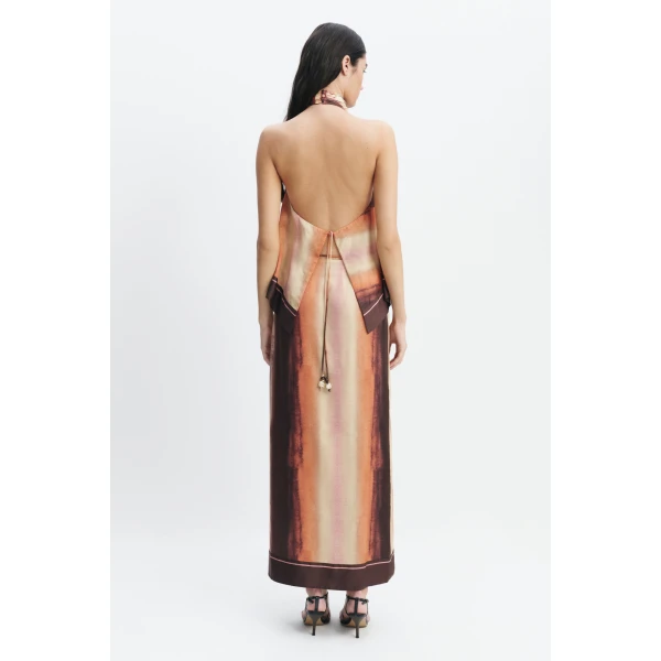 Aje Lindsey Tie Back Top in Mineral Horizon | Tops | Luxury Shoes 