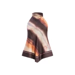 Aje Lindsey Tie Back Top Mineral Horizon Aje Lindsey Tie Back Top in Mineral Horizon | Tops | Luxury Shoes
