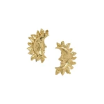 Aje Luna Earring in Gold | Earrings | Luxury Shoes 