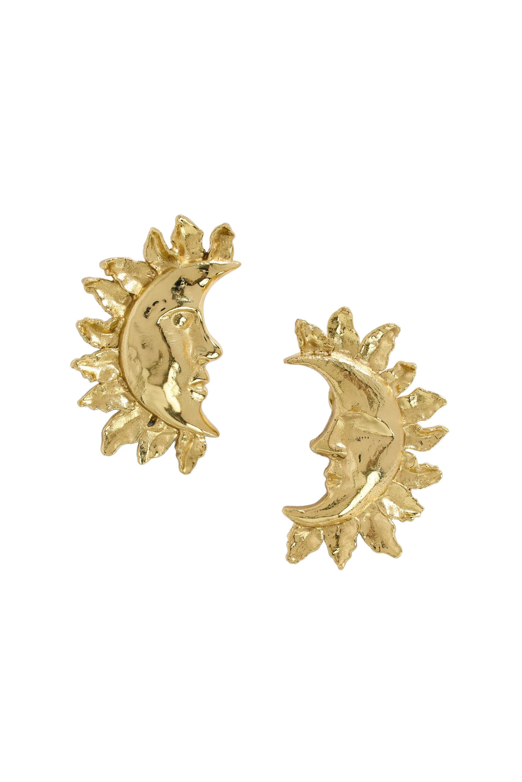 Aje Luna Earring Gold Aje Luna Earring in Gold | Earrings | Luxury Shoes