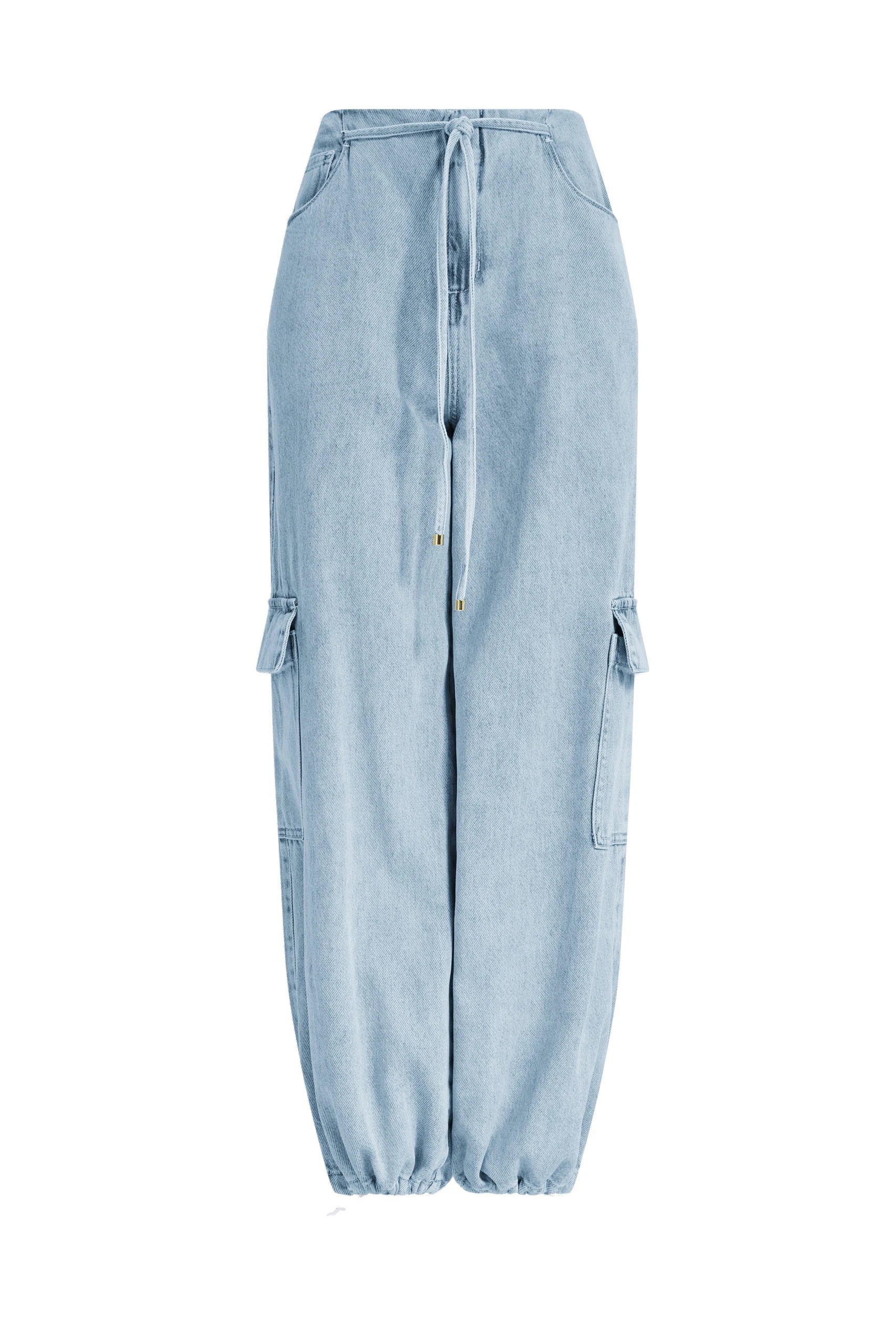 Aje Margot Denim Cargo Pant Bleach Aje Margot Denim Cargo Pant in Bleach | Pants | Luxury Shoes