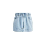 Aje Margot Mini Denim Skirt in Bleach | Skirts | Luxury Shoes 