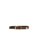 Aje Maxine Belt in Merlot | Belts | Luxury Shoes 