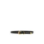 Aje Maxine Slim Belt in Black | Belts | Luxury Shoes 