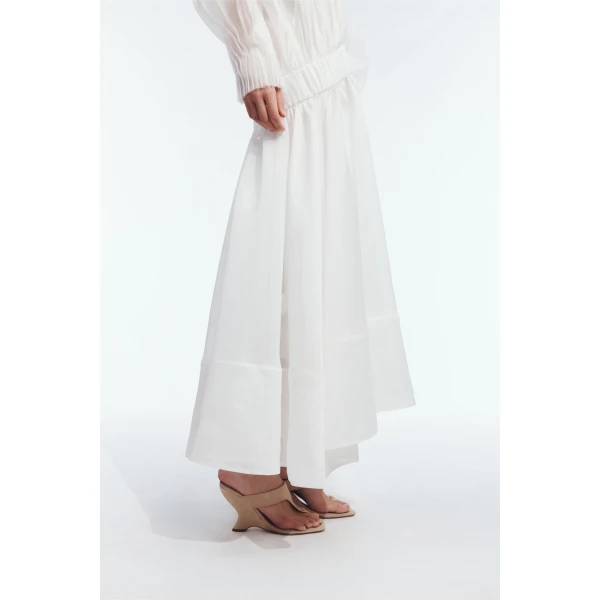 Aje Milano Maxi Dress in Ivory | Maxi Dresses | Luxury Shoes 