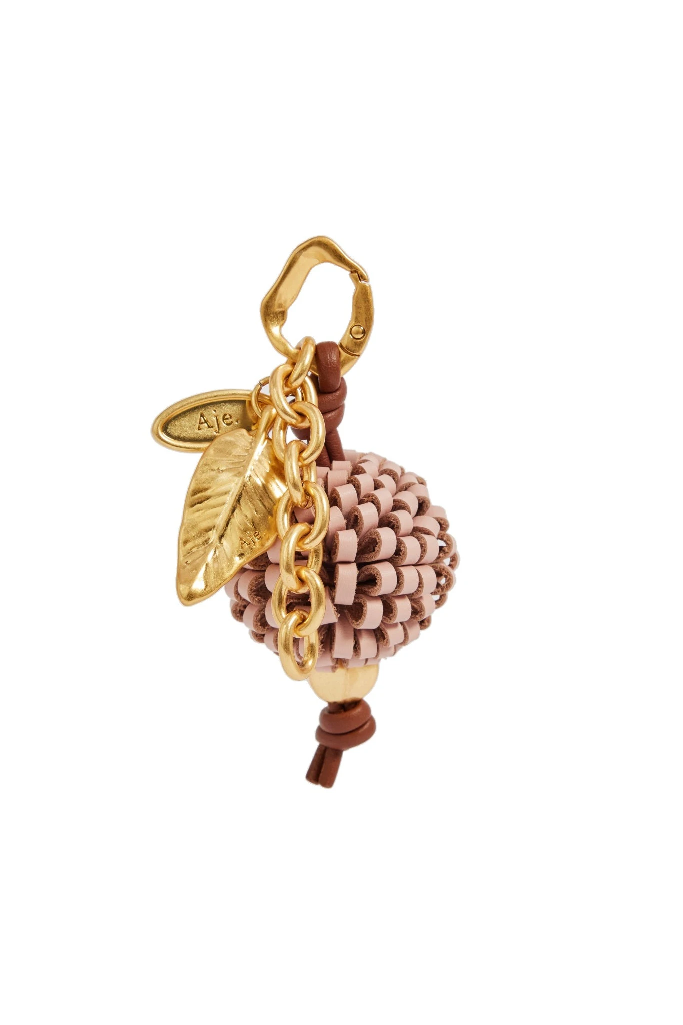 Aje Mini Pompom Charm Fawn Pink Aje Mini Pompom Charm in Fawn Pink | Bag charms | Luxury Shoes
