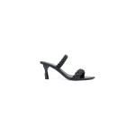 Aje Mirage Woven Sculptural Heel in Black | Heels | Luxury Shoes 