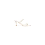 Aje Mirage Woven Sculptural Heel in Ivory | Heels | Luxury Shoes 