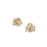 Aje Moonstruck Cluster Stud in Gold/Silver | Earrings | Luxury Shoes 