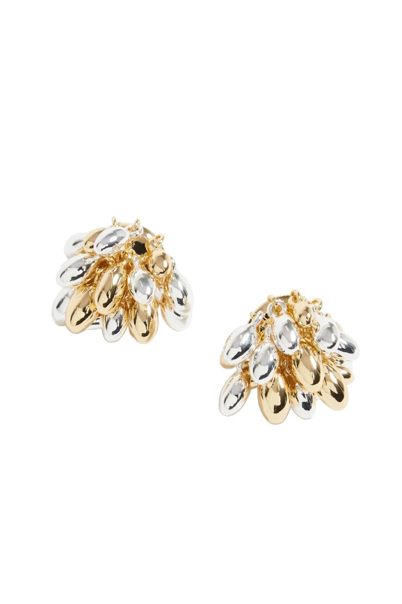Aje Moonstruck Cluster Stud Gold/Silver Aje Moonstruck Cluster Stud in Gold/Silver | Earrings | Luxury Shoes