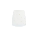 Aje Naia Mini Skirt in Eggshell | Skirts | Luxury Shoes 