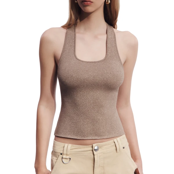 Burnished Gold knitwear