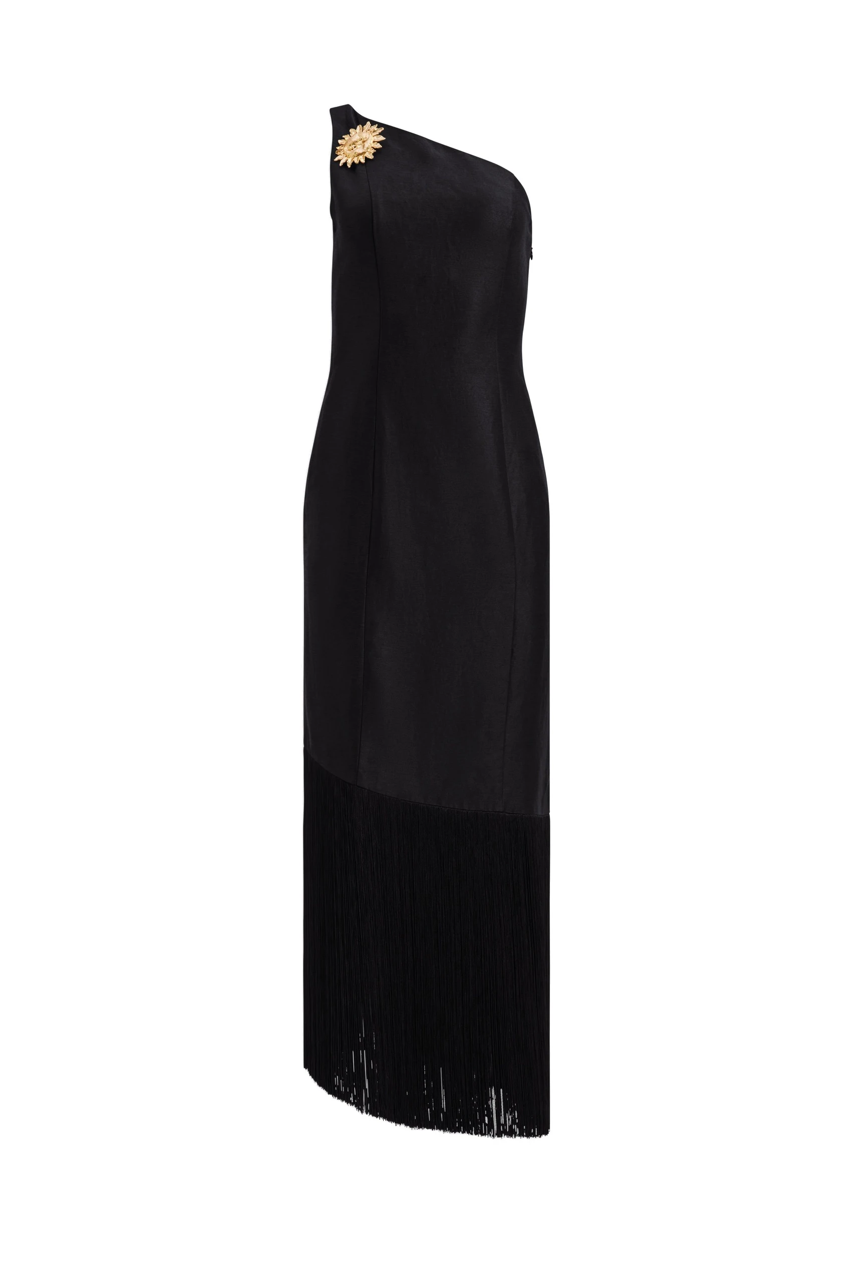 Aje Nerra Fringe Midi Dress Australia Signature Dresses – Luxury Shoes Aje Nerra Fringe Midi Dress