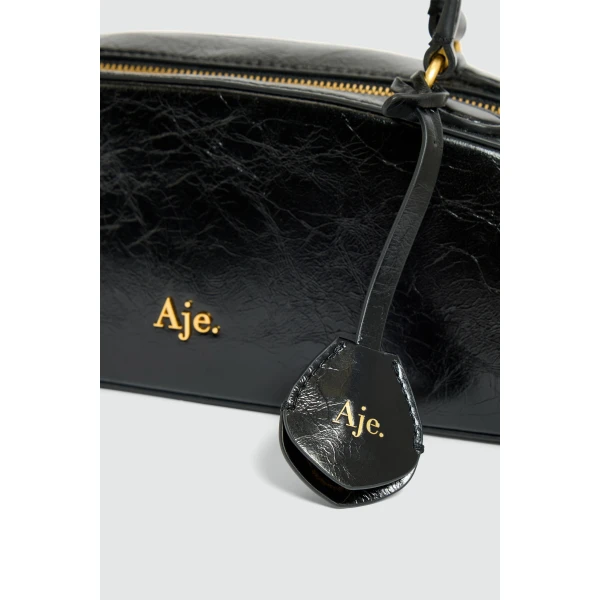 Aje Poppy Shoulder Bag in Black | Shoulder & Crossbody Bags | Luxury Shoes 