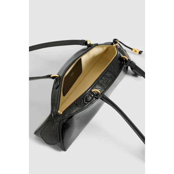 Aje Poppy Shoulder Bag in Black | Shoulder & Crossbody Bags | Luxury Shoes 