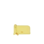 Aje Poppy Small Zip Wallet in Lemon | Wallets & Purses | Luxury Shoes 