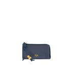 Aje Poppy Small Zip Wallet in Midnight Blue | Wallets & Purses | Luxury Shoes 