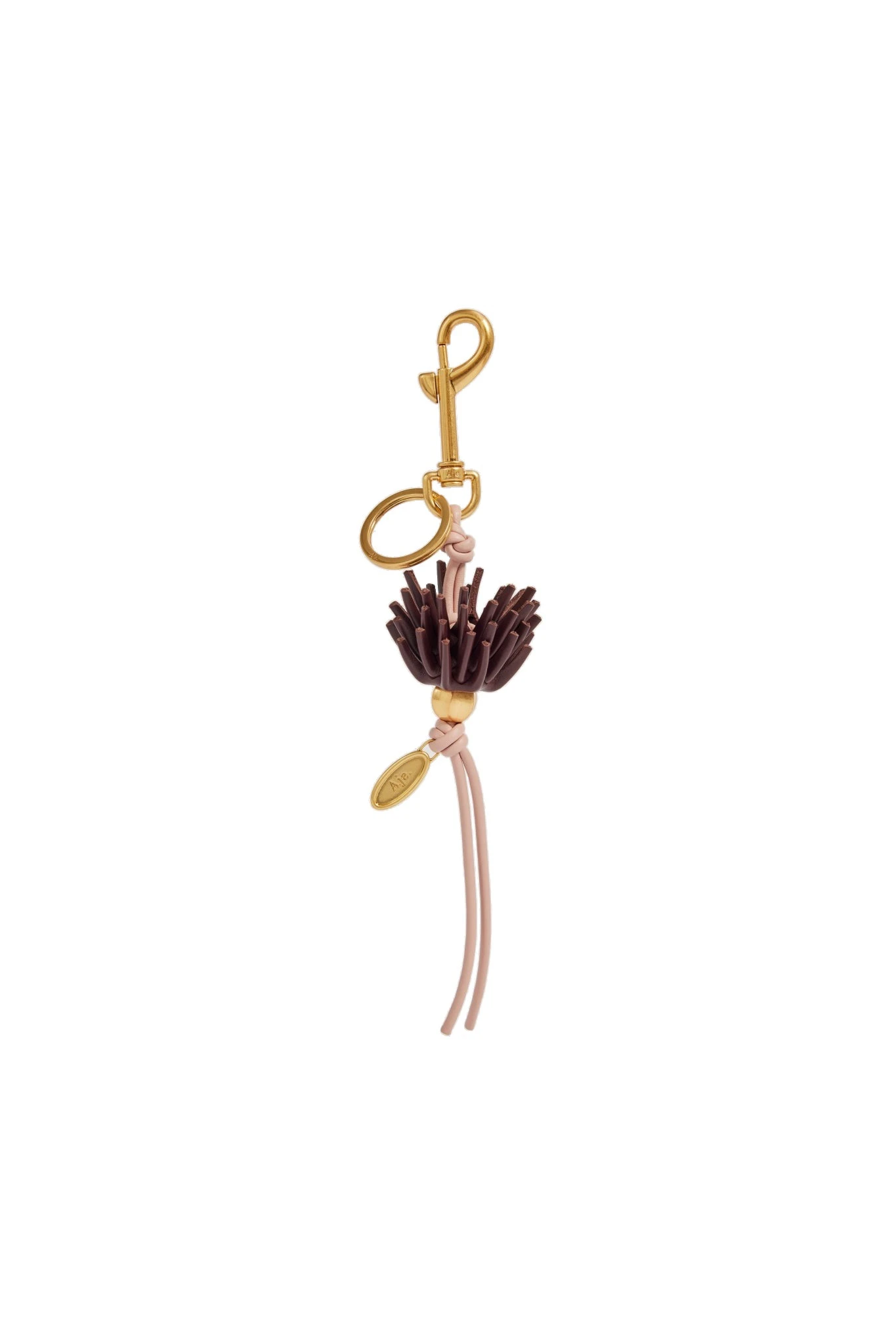 Aje Protea Flower Charm Merlot-Fawn Pink Aje Protea Flower Charm in Merlot-Fawn Pink | Bag charms | Luxury Shoes
