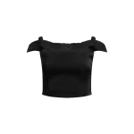Aje Ravena Bustier in Black | Tops | Luxury Shoes 