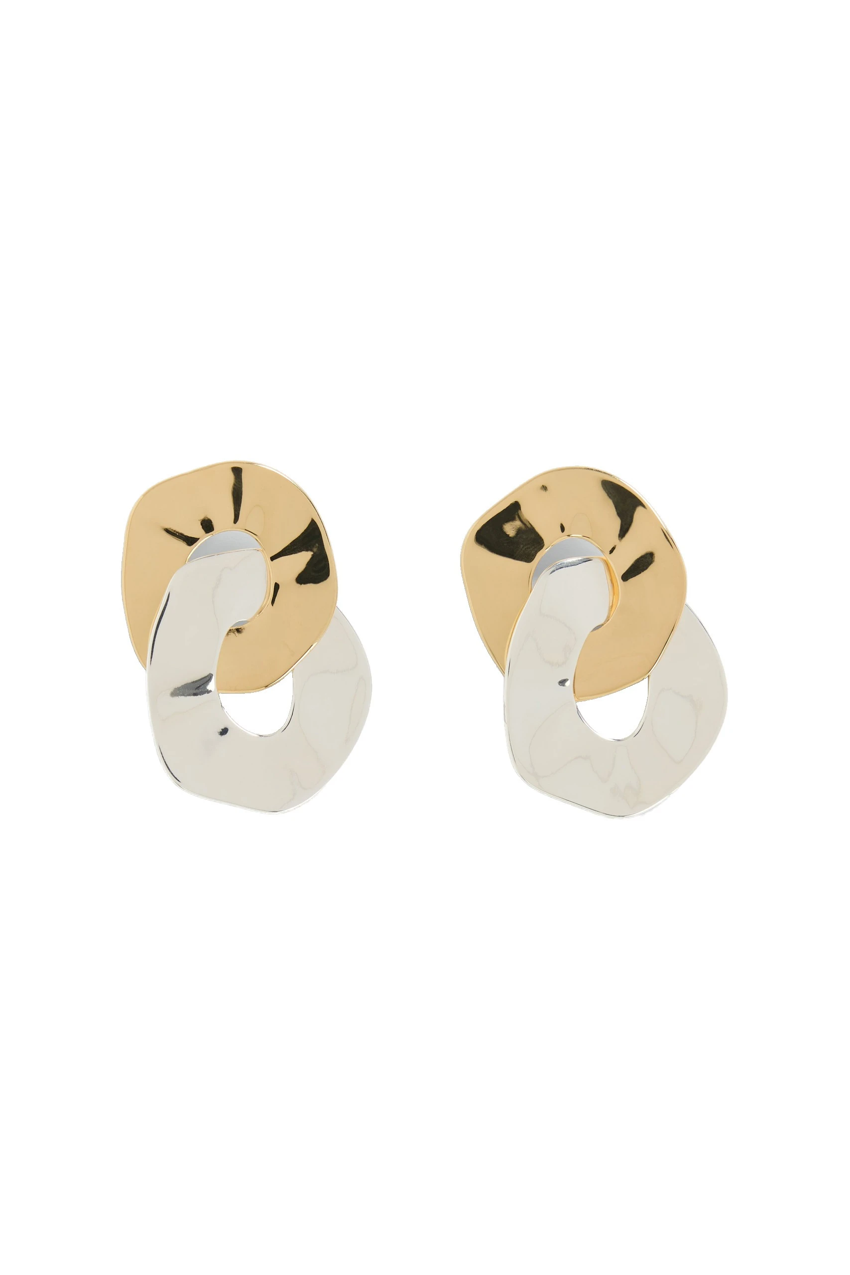 Aje Ray Link Earring Gold/Silver Aje Ray Link Earring in Gold/Silver | Earrings | Luxury Shoes