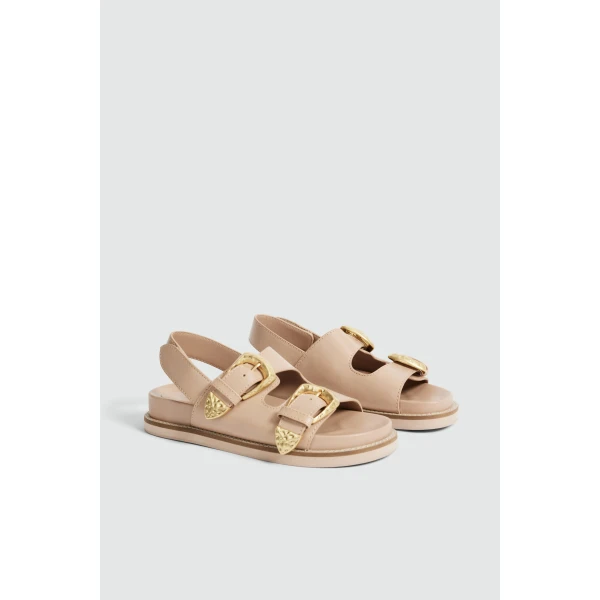 Aje Renata Sandal in Antique Rose | Sandals | Luxury Shoes 
