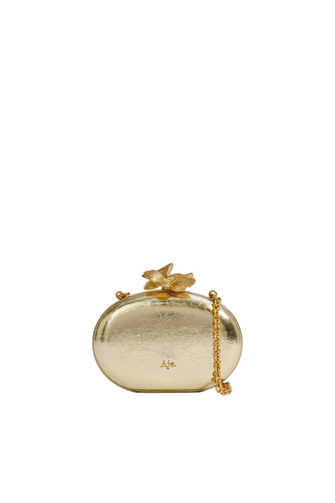 Aje Retrofete Clutch Light Gold Aje Retrofete Clutch in Light Gold | Clutch Bags | Luxury Shoes