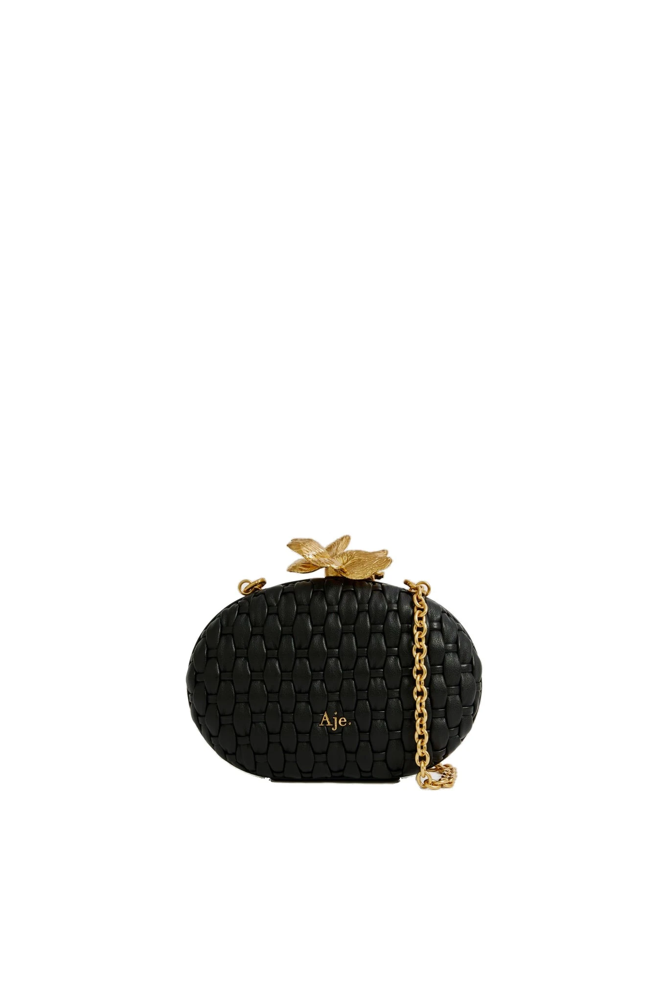 Aje Retrofete Woven Clutch Black Aje Retrofete Woven Clutch in Black | Clutch Bags | Luxury Shoes