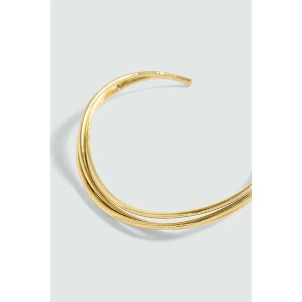 Aje Sascha Choker Necklace in Gold | Necklace | Luxury Shoes 