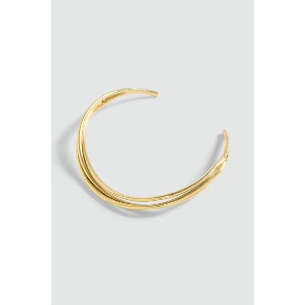 Aje Sascha Choker Necklace in Gold | Necklace | Luxury Shoes 