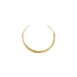 Aje Sascha Choker Necklace in Gold | Necklace | Luxury Shoes 