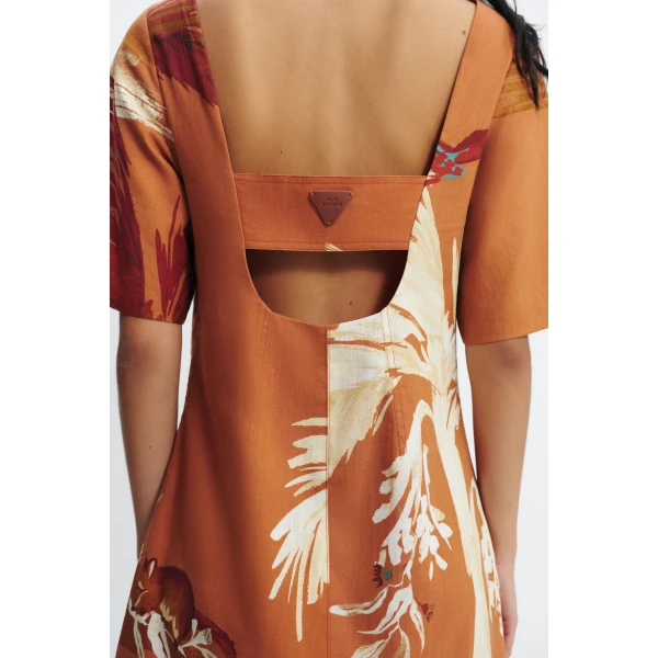 Aje Sol Mini Dress in Ember | Mini Dresses | Luxury Shoes 