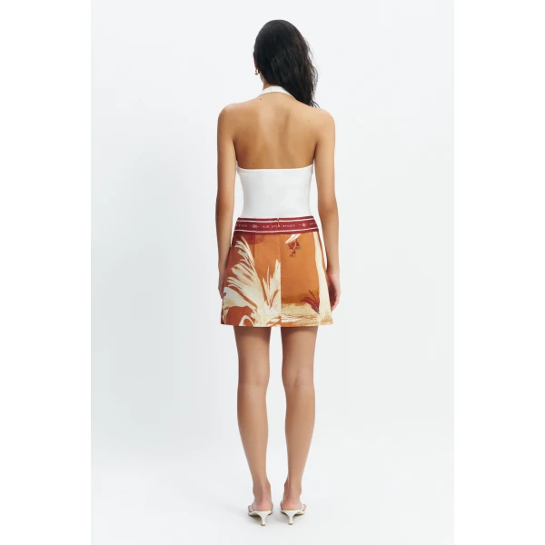 Aje Sol Mini Skirt in Ember | Skirts | Luxury Shoes 