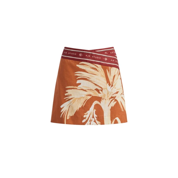 Aje Sol Mini Skirt in Ember | Skirts | Luxury Shoes 