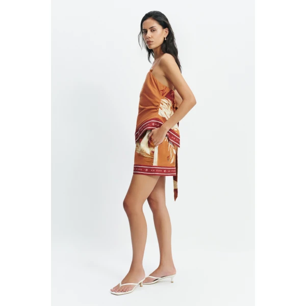 Aje Sol Relaxed Short in Ember | Shorts | Luxury Shoes 