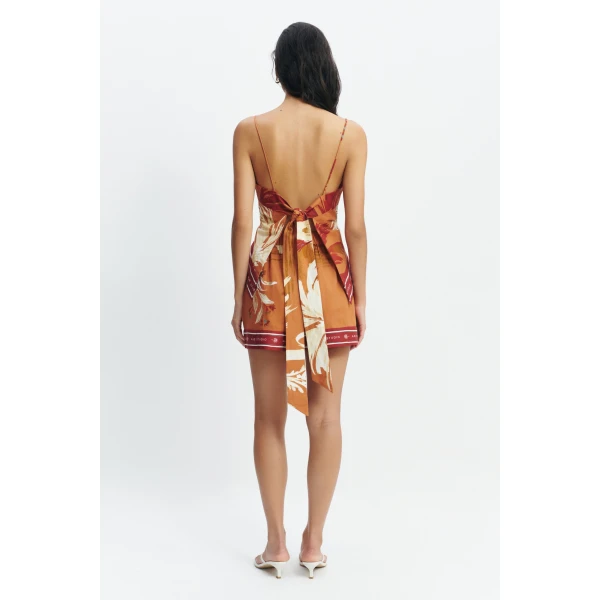 Aje Sol Relaxed Short in Ember | Shorts | Luxury Shoes 