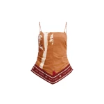 Aje Sol Scarf Top in Ember | Tops | Luxury Shoes 